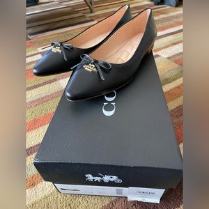 Coach Annabel leather ballet